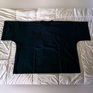 Yeezy Gap Engineered By Balenciaga No Seam Logo Tee Size XL Dark Blue